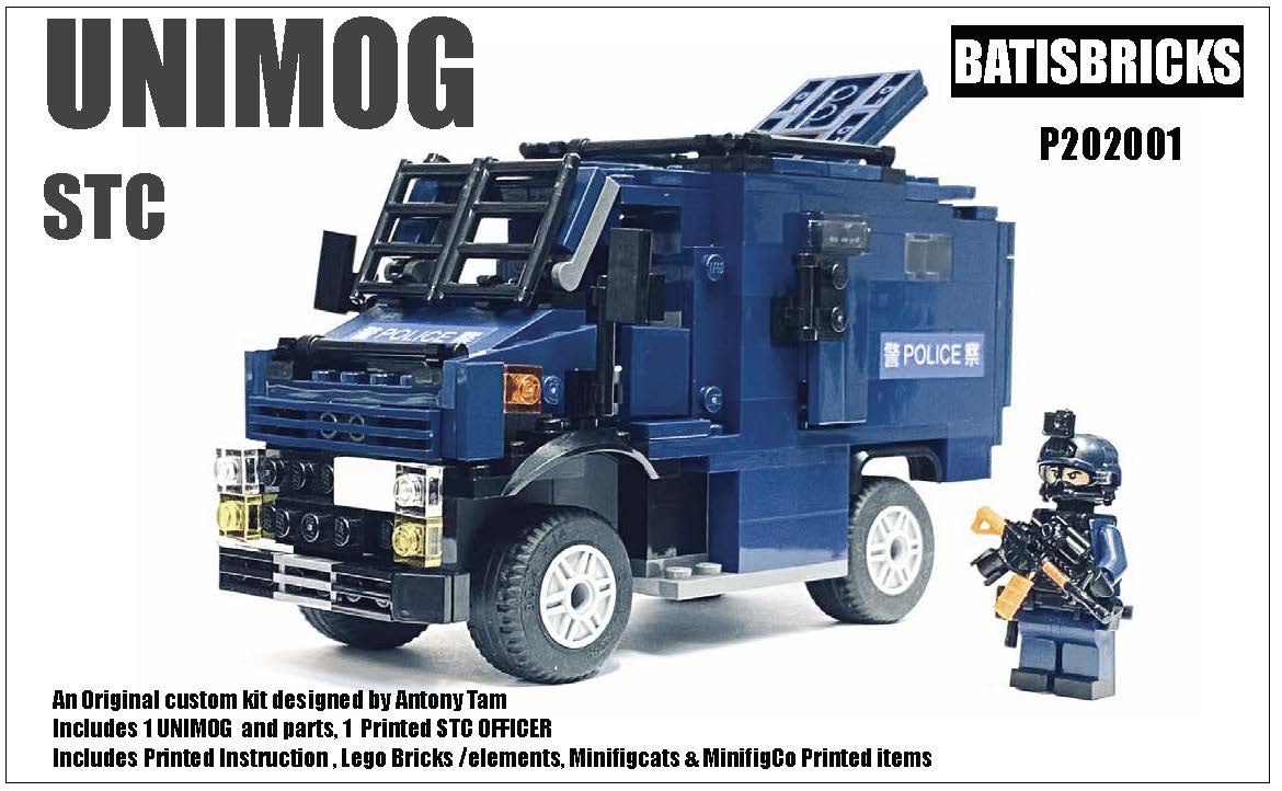 POLICE UNIMOG + STC Officer Kit