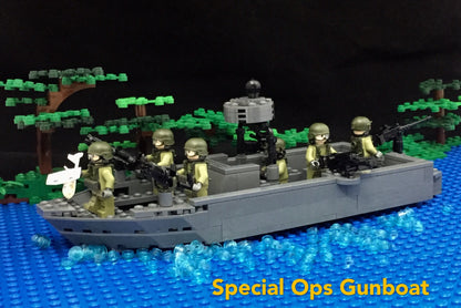 Special Operations Gunboat with Crews