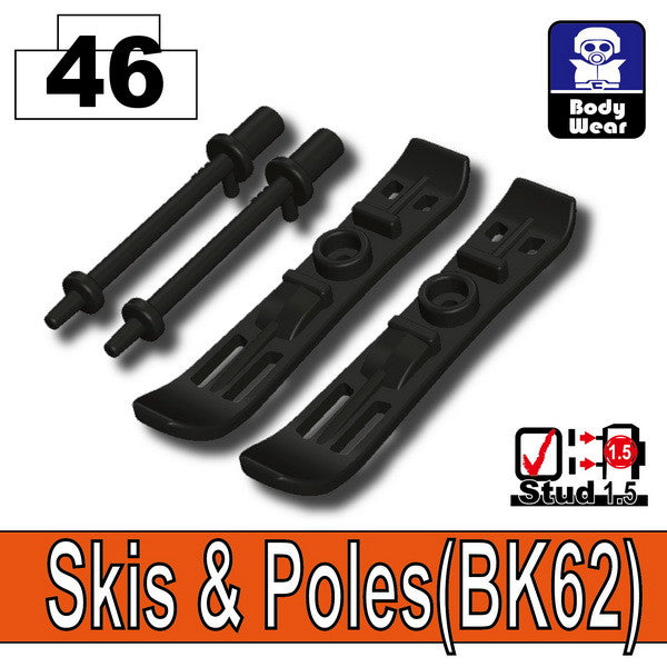 Skis & Poles(BK62)