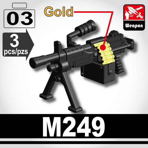 Machine gun (M249)