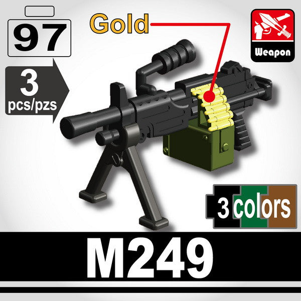 Machine gun (M249)