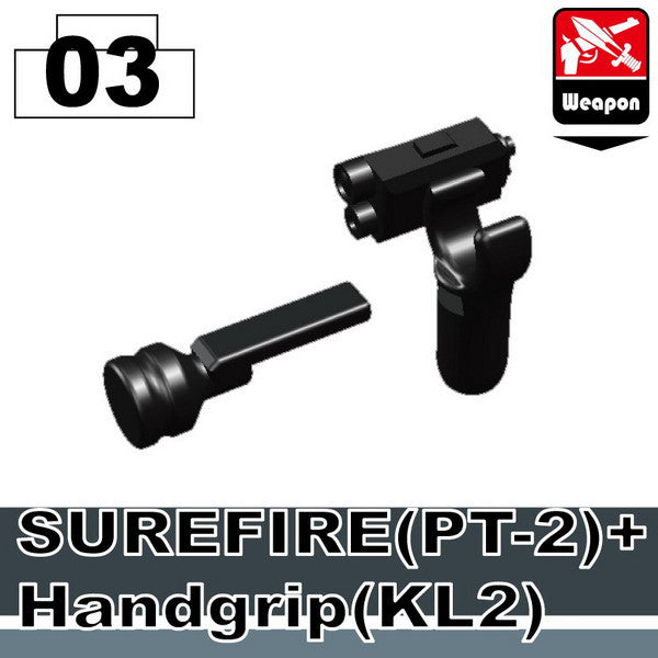 SUREFIRE(PT-2)+Handgrip(KL2)