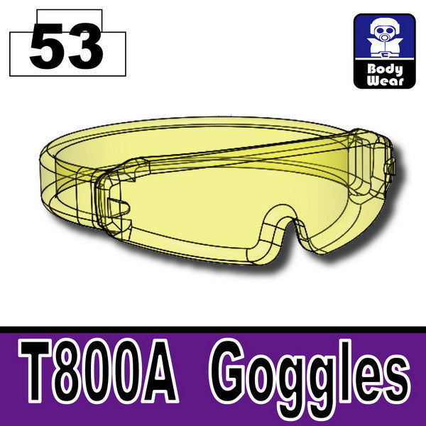 Transparent Yellow_T800A Goggles
