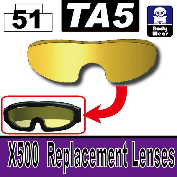 TA5(X500 Replacement Lenses)