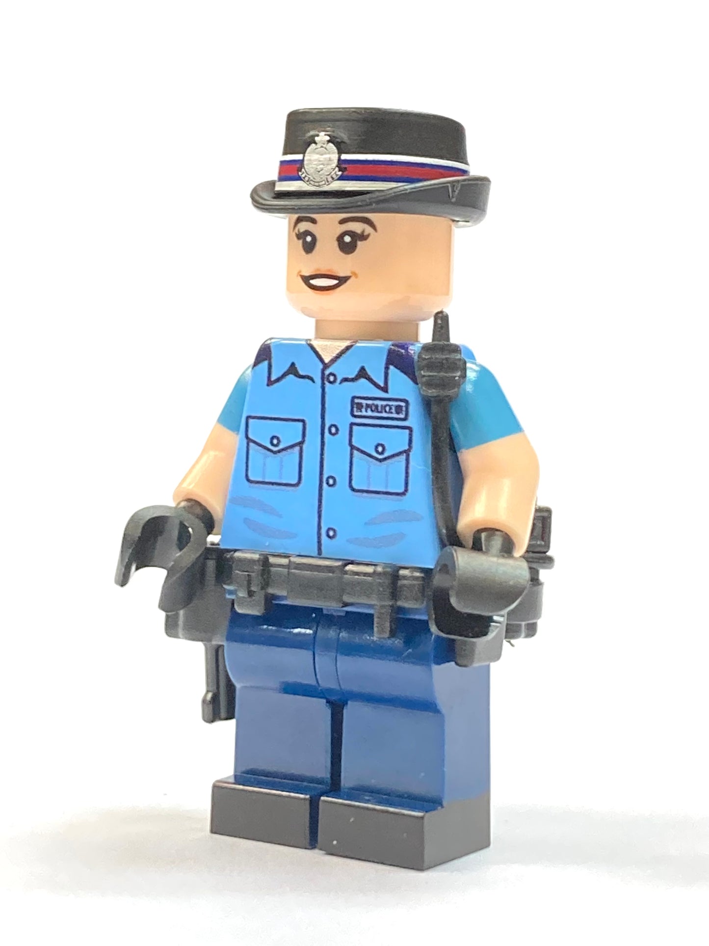 Police Female officer Blue
