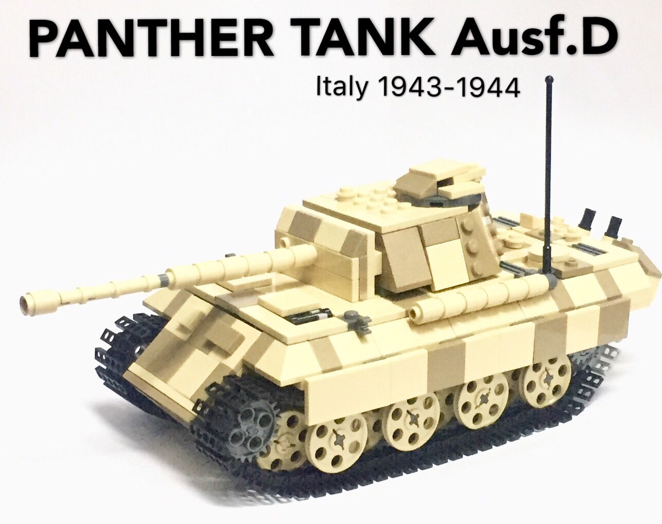 PANTHER TANK Ausf.D Italy 1943-1944