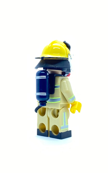 US Firefighter w/ Yellowhelmet